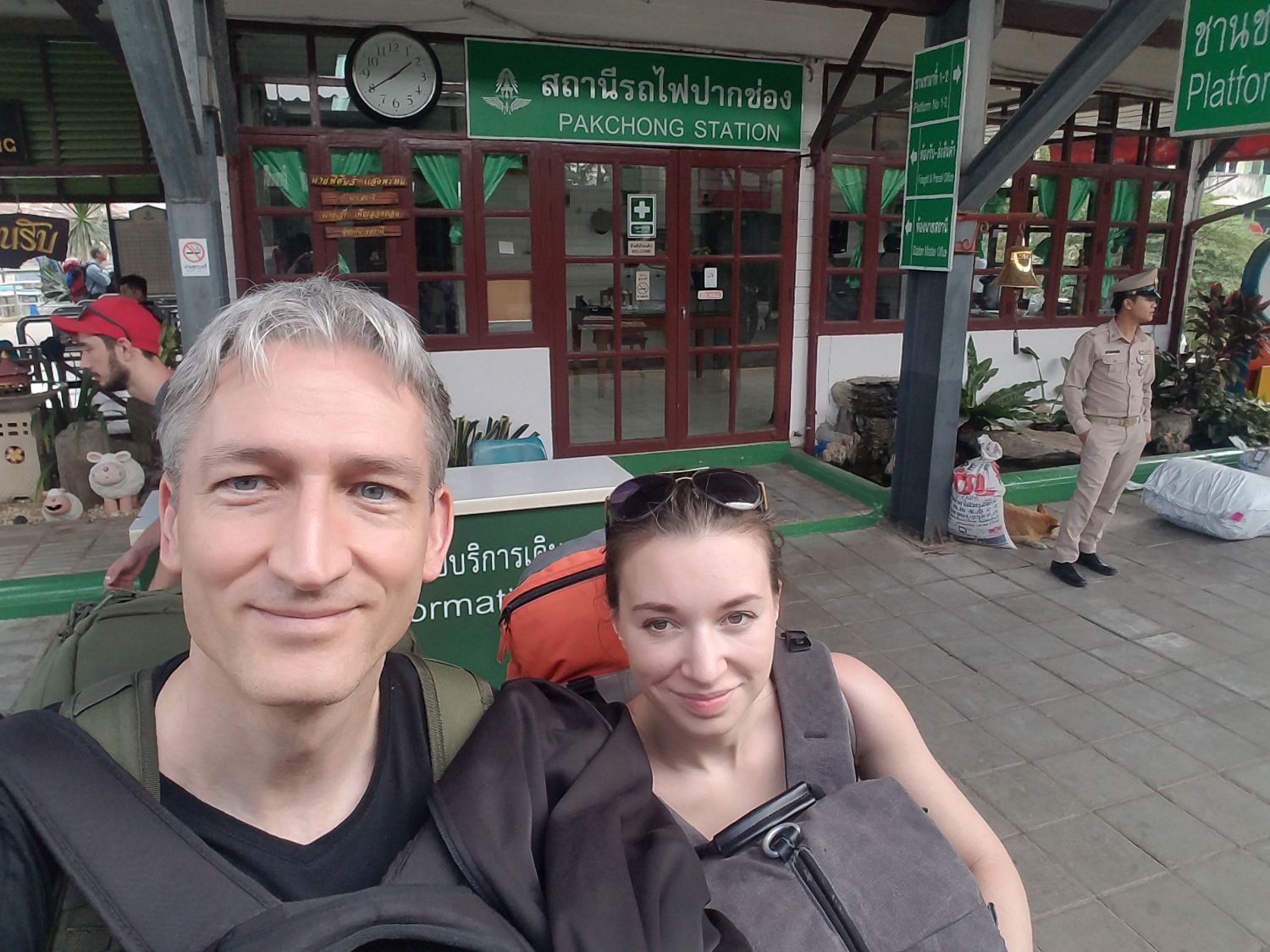 Kissé álmosan, de megérkeztünk Pak Chong-ba